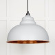 Hammered Copper Harborne Pendant in Flock