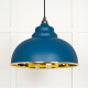 Smooth Brass Harborne Pendant in Upstream