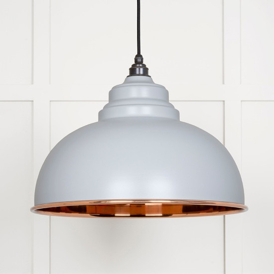 Smooth Copper Harborne Pendant in Birch