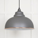 White Gloss Harborne Pendant in Bluff