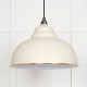 White Gloss Harborne Pendant in Teasel