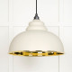Smooth Brass Harborne Pendant in Teasel
