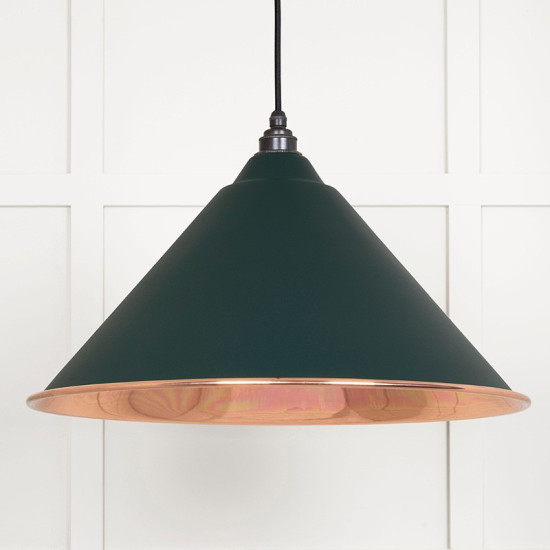 Smooth Copper Hockley Pendant in Dingle