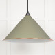 White Gloss Hockley Pendant in Tump