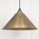 Aged Brass Hockley Pendant