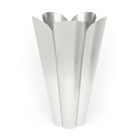 Polished Marine SS (316) 40cm Flora Pot (Drainage holes)