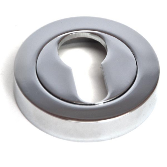 Euro Escutcheon - Chrome Finish