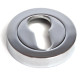 Euro Escutcheon - Chrome Finish