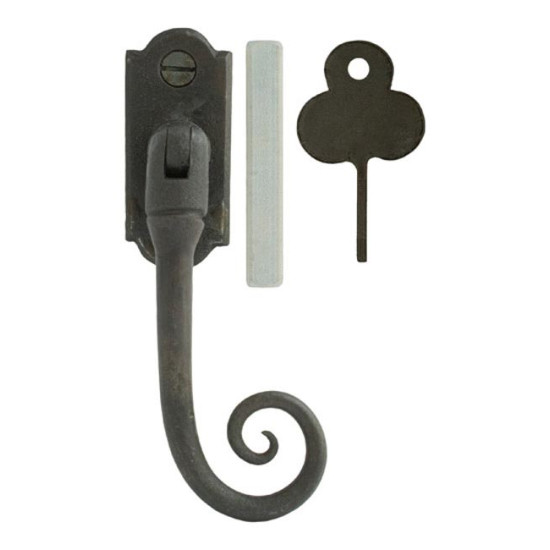 Blacksmith Beeswax Locking Monkeytail Casement Fastener