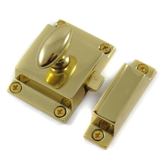 Polished Brass Cabinet Latch