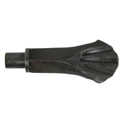 Blacksmith Beeswax Shell Curtain Finial