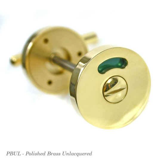 Disabled Bathroom Turn and Release - Concealed Fix with Indicator