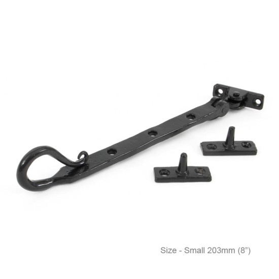 Traditional Blacksmith Shepherd's Crook Casement Stay