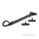 Traditional Blacksmith Shepherd's Crook Casement Stay