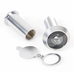 Satin Chrome Door Viewer