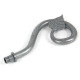 Blacksmith Pewter Patina Leaf Curtain Finial