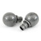 Blacksmith Pewter Patina Ball Curtain Finial
