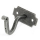 Blacksmith Pewter Patina Curtain Mounting Bracket