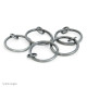 Blacksmith Pewter Patina Curtain Ring