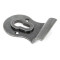 Blacksmith Pewter Patina Euro Door Pull