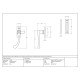 Polished Brass Pear Drop Casement Fastener
