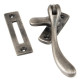 Antique Pewter Pear Drop Casement Fastener