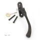 Blacksmith Beeswax Locking Pear Drop Espagnolette Casement Fastener