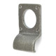 Kirkpatrick A6081 Cylinder Latch Cover - Argent Finish
