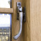 Blacksmith Pewter Patina Night Vent Locking Pear Drop Casement Fastener