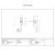Polished Brass Slim Monkeytail Espagnolette Casement Fastener