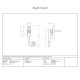 Polished Brass Slim Monkeytail Espagnolette Casement Fastener