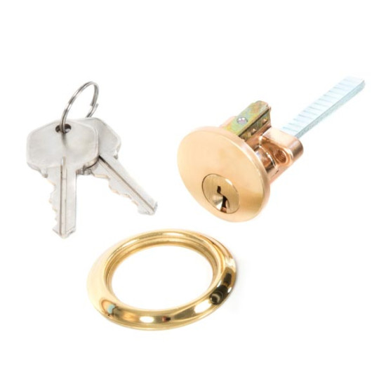 Brass Rim Cylinder
