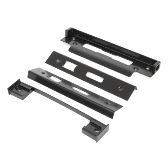 Rebate Kit for Heavy Duty Sash Lock - Black Finish