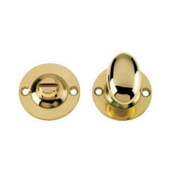 Darley Bathroom Turn and Release - Polished Brass Finish