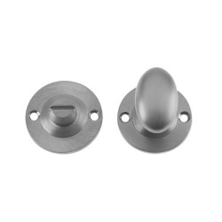 Darley Bathroom Turn and Release - Satin Chrome Finish