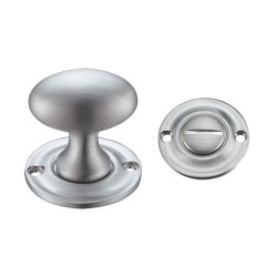 Milton Bathroom Turn and Release - Satin Chrome Finish