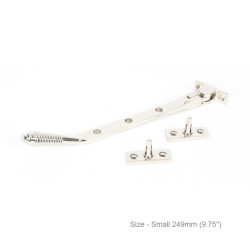 Polished Nickel Reeded Casement Stay