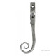 Blacksmith Pewter Patina Monkeytail Espagnolette Casement Fastener - Large
