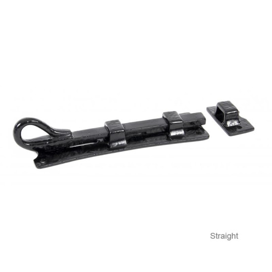 Antique Black Shepherds Crook Bolt