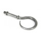 Blacksmith Pewter Patina Hook Curtain Finial