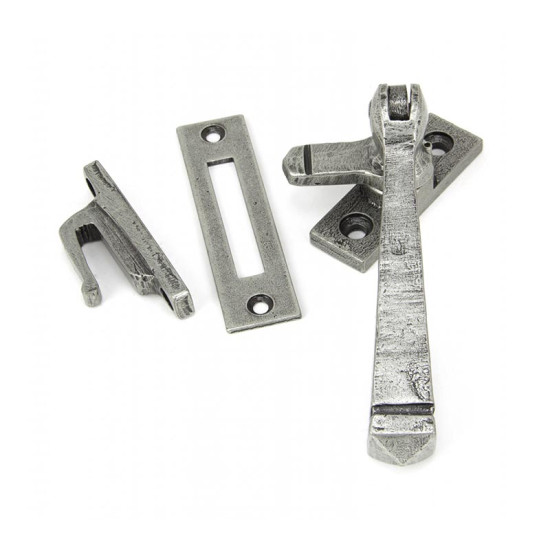 Blacksmith Pewter Patina Locking Avon Casement Fastener