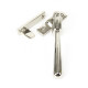 Night Vent Locking Newbury Casement Fastener - Polished Nickel
