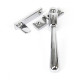 Night Vent Locking Newbury Casement Fastener - Polished Chrome