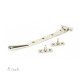 Polished Nickel Newbury Casement Stay