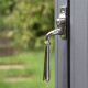 Newbury Espagnolette Casement Fastener - Polished Nickel