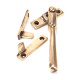 Night Vent Locking Newbury Casement Fastener - Polished Bronze