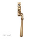 Newbury Espagnolette Casement Fastener - Polished Bronze