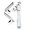 Locking Night Vent Hinton Casement Fastener - Polished Chrome