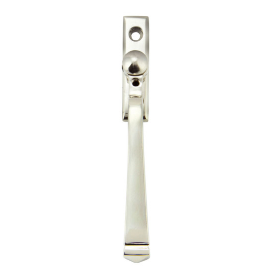 Period Avon Espagnolette Casement Fastener - Polished Nickel