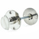Polished Nickel Lady Bathroom Thumbturn